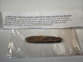 Pocket Knife Civil War Relic